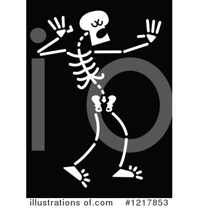 Skeleton Clipart #1217853 by Zooco