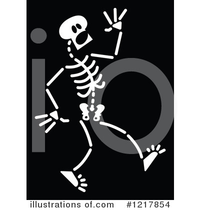 Skeleton Clipart #1217854 by Zooco
