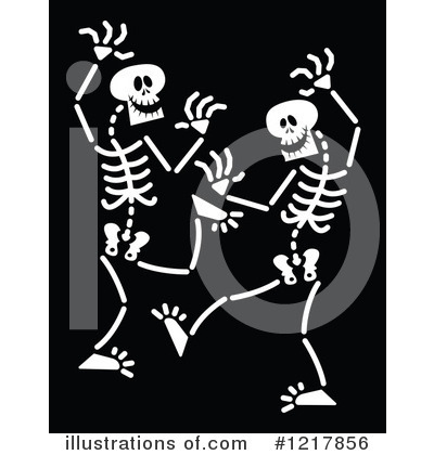 Skeleton Clipart #1217856 by Zooco