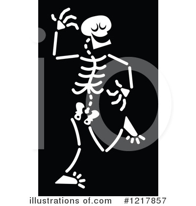 Skeleton Clipart #1217857 by Zooco