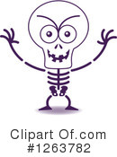 Skeleton Clipart #1263782 by Zooco