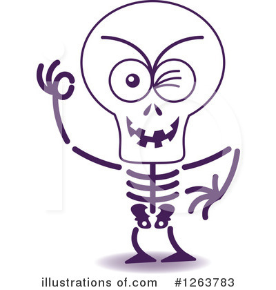 Skeleton Clipart #1263783 by Zooco