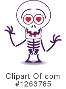 Skeleton Clipart #1263785 by Zooco