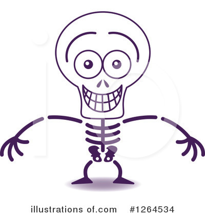 Skeleton Clipart #1264534 by Zooco
