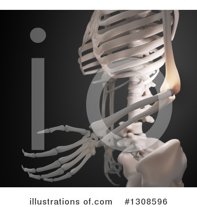 Royalty-Free (RF) Skeleton Clipart Illustration by Mopic - Stock Sample #1308596