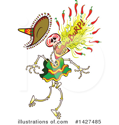 Day Of The Dead Clipart #1427485 by Zooco