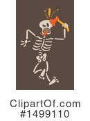 Skeleton Clipart #1499110 by Zooco