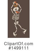 Skeleton Clipart #1499111 by Zooco