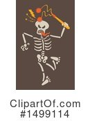 Skeleton Clipart #1499114 by Zooco