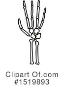 Skeleton Clipart #1519893 by lineartestpilot