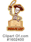 Skeleton Clipart #1602400 by Cory Thoman