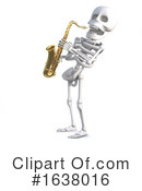 Skeleton Clipart #1638016 by Steve Young
