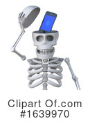 Skeleton Clipart #1639970 by Steve Young
