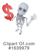 Skeleton Clipart #1639979 by Steve Young