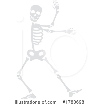 Royalty-Free (RF) Skeleton Clipart Illustration by Vector Tradition SM - Stock Sample #1780698