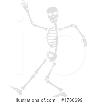 Royalty-Free (RF) Skeleton Clipart Illustration by Vector Tradition SM - Stock Sample #1780699