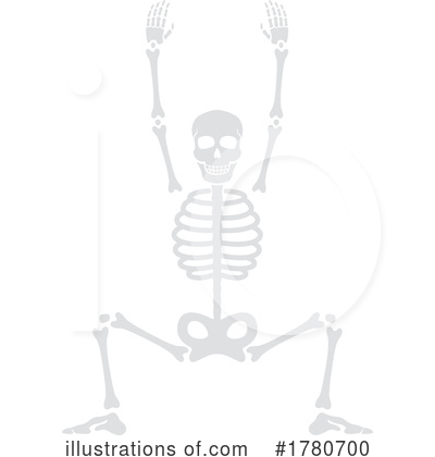Royalty-Free (RF) Skeleton Clipart Illustration by Vector Tradition SM - Stock Sample #1780700
