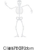 Skeleton Clipart #1780701 by Vector Tradition SM