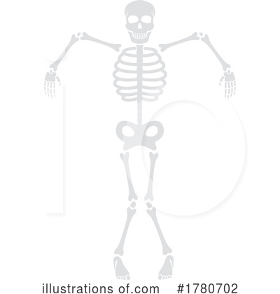 Royalty-Free (RF) Skeleton Clipart Illustration by Vector Tradition SM - Stock Sample #1780702