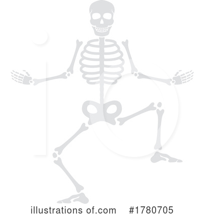 Royalty-Free (RF) Skeleton Clipart Illustration by Vector Tradition SM - Stock Sample #1780705