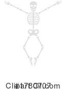 Skeleton Clipart #1780707 by Vector Tradition SM