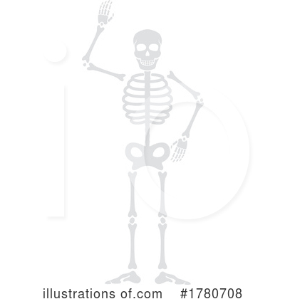 Royalty-Free (RF) Skeleton Clipart Illustration by Vector Tradition SM - Stock Sample #1780708