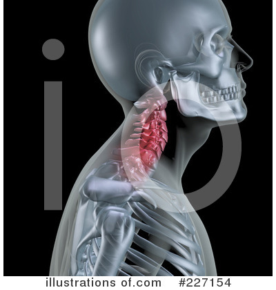 Royalty-Free (RF) Skeleton Clipart Illustration by KJ Pargeter - Stock Sample #227154