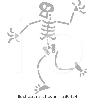 Skeleton Clipart #80484 by Zooco