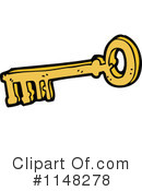 Skeleton Key Clipart #1148278 by lineartestpilot