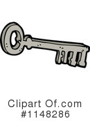 Skeleton Key Clipart #1148286 by lineartestpilot