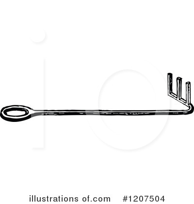 Royalty-Free (RF) Skeleton Key Clipart Illustration by Prawny Vintage - Stock Sample #1207504