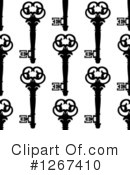 Skeleton Key Clipart #1267410 by Vector Tradition SM