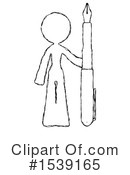 Sketch Design Mascot Clipart #1539165 by Leo Blanchette