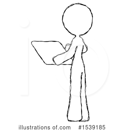 Royalty-Free (RF) Sketch Design Mascot Clipart Illustration by Leo Blanchette - Stock Sample #1539185