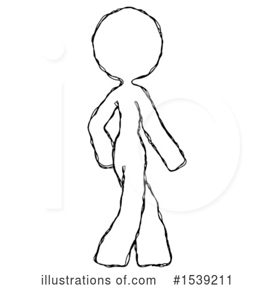 Royalty-Free (RF) Sketch Design Mascot Clipart Illustration by Leo Blanchette - Stock Sample #1539211