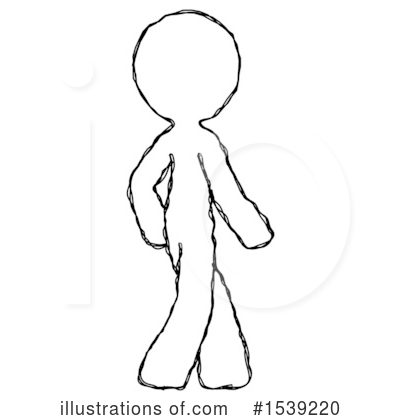 Royalty-Free (RF) Sketch Design Mascot Clipart Illustration by Leo Blanchette - Stock Sample #1539220