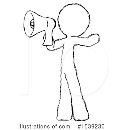 Royalty-Free (RF) Sketch Design Mascot Clipart Illustration by Leo Blanchette - Stock Sample #1539230