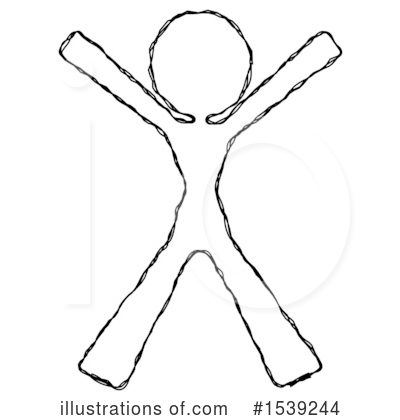 Royalty-Free (RF) Sketch Design Mascot Clipart Illustration by Leo Blanchette - Stock Sample #1539244