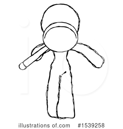 Royalty-Free (RF) Sketch Design Mascot Clipart Illustration by Leo Blanchette - Stock Sample #1539258