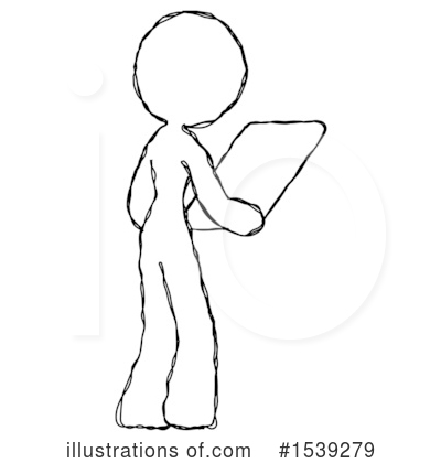 Royalty-Free (RF) Sketch Design Mascot Clipart Illustration by Leo Blanchette - Stock Sample #1539279