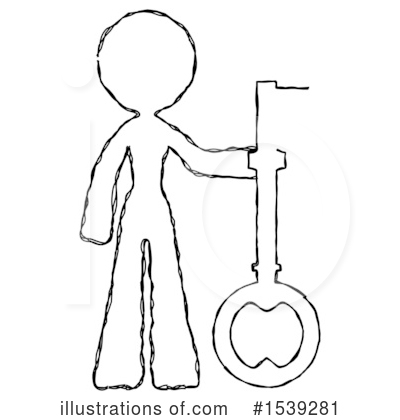 Royalty-Free (RF) Sketch Design Mascot Clipart Illustration by Leo Blanchette - Stock Sample #1539281
