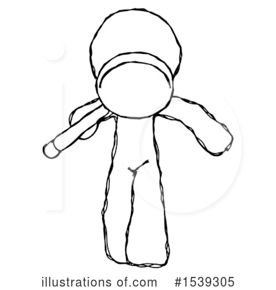 Royalty-Free (RF) Sketch Design Mascot Clipart Illustration by Leo Blanchette - Stock Sample #1539305