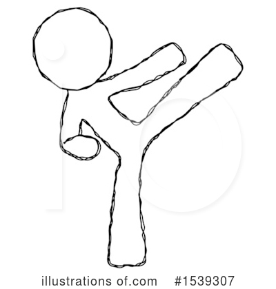 Royalty-Free (RF) Sketch Design Mascot Clipart Illustration by Leo Blanchette - Stock Sample #1539307