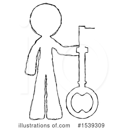 Royalty-Free (RF) Sketch Design Mascot Clipart Illustration by Leo Blanchette - Stock Sample #1539309