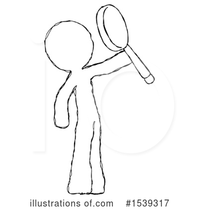 Royalty-Free (RF) Sketch Design Mascot Clipart Illustration by Leo Blanchette - Stock Sample #1539317