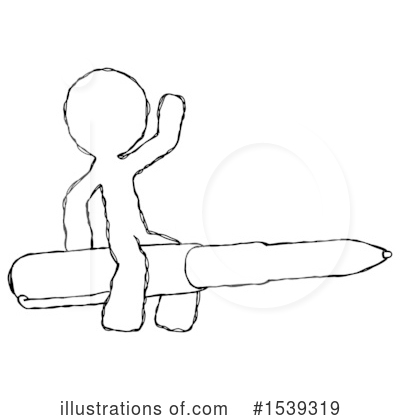 Royalty-Free (RF) Sketch Design Mascot Clipart Illustration by Leo Blanchette - Stock Sample #1539319