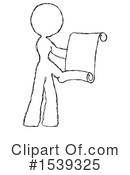 Sketch Design Mascot Clipart #1539325 by Leo Blanchette