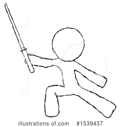 Royalty-Free (RF) Sketch Design Mascot Clipart Illustration by Leo Blanchette - Stock Sample #1539437