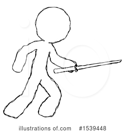 Royalty-Free (RF) Sketch Design Mascot Clipart Illustration by Leo Blanchette - Stock Sample #1539448