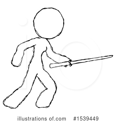 Royalty-Free (RF) Sketch Design Mascot Clipart Illustration by Leo Blanchette - Stock Sample #1539449